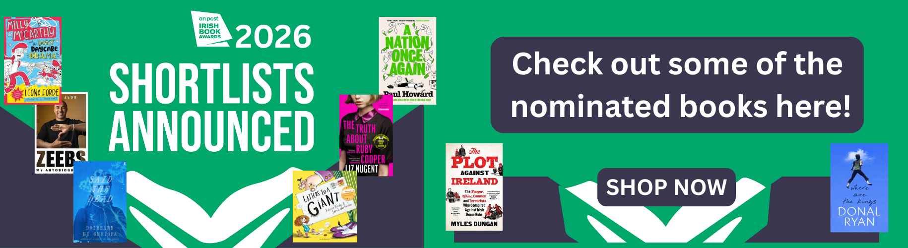 An Post Irish Book Awards 2026